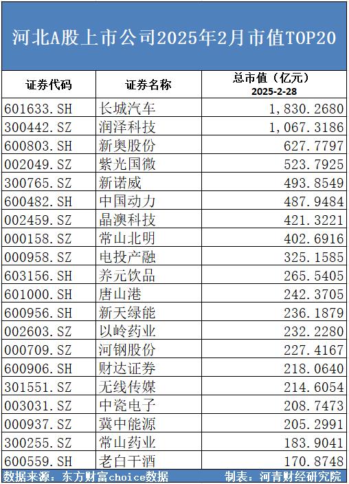 河北省上市公司的历史背景、重大事件与地位深度探究