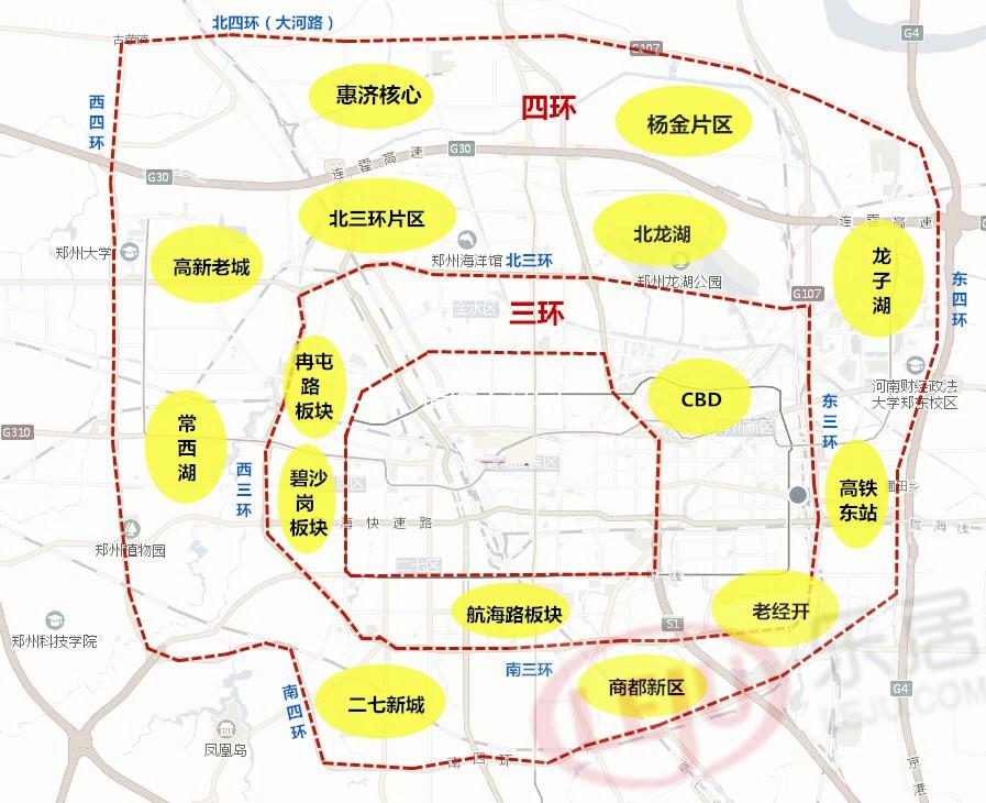郑州五环规划图，自然美景的探索之旅启动